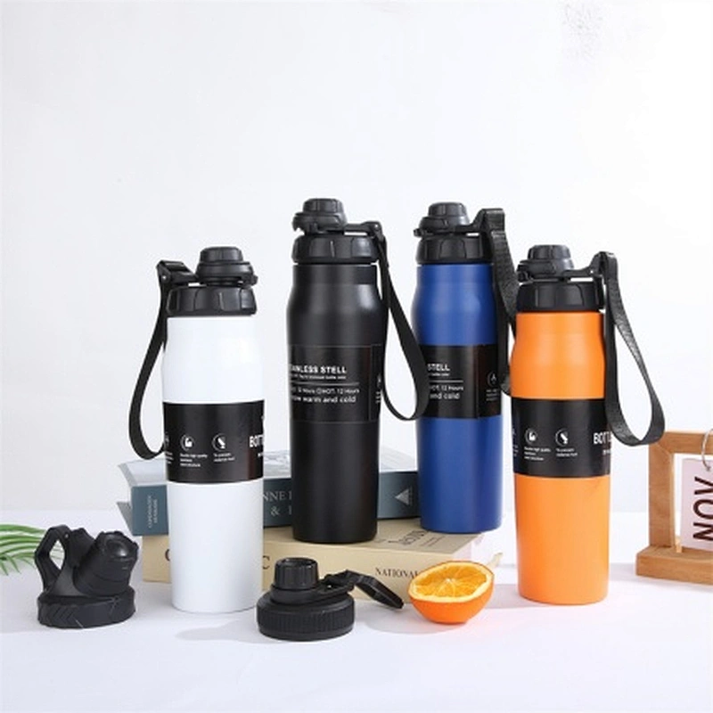700 ml vacuum bottle with 304 s/s inner, 201 s/s outer with powder coating, different kinds of lid available.